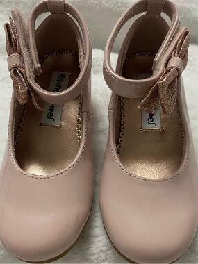 Rachel Shoes Toddler Light Pink Bow Mary Jane Dress Shoes